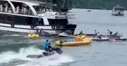Lật tàu du lịch tại Cát Bà: Một du khách tử vong, 11 người rơi xuống biển