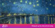Đêm đầy sao trên sông Rhône: Khám phá kiệt tác ánh sáng của Van Gogh