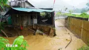 Mưa lớn gây ngập lụt, sạt lở tại Cao Bằng và Tuyên Quang
