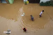 Mưa lớn khiến nước sông Bằng Giang dâng nhanh, Cao Bằng khẩn cấp ứng phó