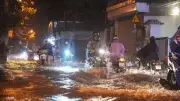 Mưa lớn trên 130mm ở Bắc Bộ, nguy cơ lũ quét và sạt lở đất
