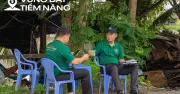 Môi giới đổ về khu Tây Bắc TP.HCM, mọc văn phòng mới bên siêu dự án Vinhomes Saigon Park