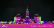 Mãn nhãn màn 3D Mapping mừng 50 năm thành phố mang tên Bác