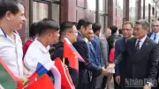 Nữ quản lý khách sạn Nga xúc động khi đón Thủ tướng Lê Minh Hưng