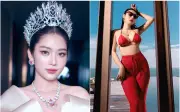 Nam Anh và Hậu Ngô Thúy Linh gợi cảm ở tuổi 42