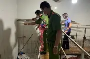 Nam công nhân tử vong vì ngạt khí dưới bồn chứa vỏ trái cây