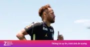 Neymar trở lại tập luyện cùng tuyển Brazil sau chấn thương bắp chân