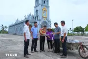 Đồng bào Công giáo đồng thuận với chủ trương sắp xếp thôn, tổ dân phố