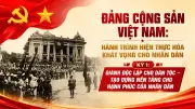 Đảng Cộng sản Việt Nam: Khát vọng độc lập, tự do và hạnh phúc cho nhân dân