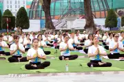 Đồng diễn Yoga 2026 thắt chặt tình hữu nghị văn hóa Việt Nam - Ấn Độ