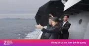 Ông Kim Jong Un cùng con gái thị sát tàu khu trục mới sau sự cố