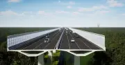 Đường trên cao xuyên khu bảo tồn Đồng Nai lắp tường chống ồn chắn sáng
