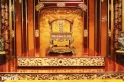 Ngai vua triều Nguyễn trở lại điện Thái Hòa sau hơn 1 năm bị phá hoại