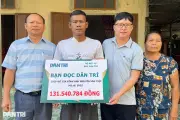 Người đàn ông chạy thận nhận hơn 131 triệu từ bạn đọc Dân trí