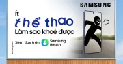 Người Việt ngủ ít, căng thẳng cao: Samsung dùng AI cải thiện sức khỏe