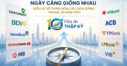 Ngân hàng Việt ngày càng giống nhau: Điều gì sẽ phân hóa các nhà băng trong 10 năm tới?