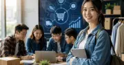 Ngành Thương mại điện tử: 100% sinh viên có việc làm, thu nhập lên tới 50 triệu/tháng