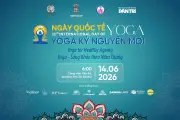 Ngày Quốc tế Yoga 2026 tại Hà Nội quy tụ 1.500 người tham dự