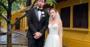 Ảnh cưới Đen Vâu và Hoàng Thùy Linh là sản phẩm chỉnh sửa từ ảnh sự kiện năm ngoái