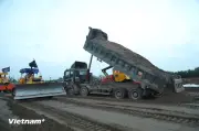 Nhiều dự án giao thông thiếu trầm trọng nguồn vật liệu thi công cao tốc