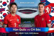 Nhận định Hàn Quốc vs CH Séc (9h, 12/6): Khát khao chiến thắng từ trận mở màn