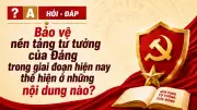 Những nội dung cơ bản của bảo vệ nền tảng tư tưởng Đảng hiện nay