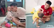 Nhật ký làm cha 'triệu view' của ông bố trẻ ở Hưng Yên