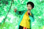 NSND Thanh Ngoan hát chèo kêu gọi bảo vệ môi trường trong đêm nhạc Hành động vì khí hậu