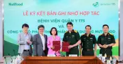 Nutifood hợp tác Bệnh viện Quân y 175 nghiên cứu dinh dưỡng lâm sàng