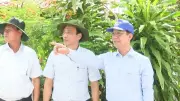 Phó Bí thư Tỉnh ủy Cà Mau kiểm tra dự án cống ngăn mặn hơn 277 tỷ đồng