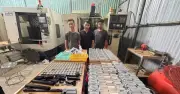 Phá đường dây sản xuất súng dưới vỏ bọc xưởng cơ khí, thu giữ hàng trăm thân súng
