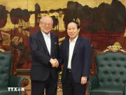Phó Thủ tướng Lê Tiến Châu tiếp Cố vấn đặc biệt Liên minh Nghị sỹ Nhật-Việt