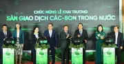 Phiên đầu tiên sàn các-bon Việt Nam: giao dịch 1.210 tấn CO2, giá cao nhất 136.000 đồng/tấn