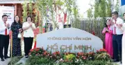 Phường Bình Hưng Hòa khánh thành Không gian văn hóa Hồ Chí Minh, sắp xếp 81 khu phố còn 52