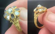 Phát hiện nhẫn kim cương thế kỷ 16 trị giá 20.000 bảng Anh khi dò tìm kim loại