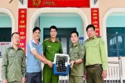 Phát hiện vượn đen má trắng quý hiếm trong rẫy nhà dân ở Đồng Nai