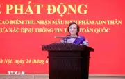 Phát động triển khai cao điểm thu nhận mẫu sinh phẩm ADN thân nhân liệt sỹ