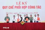 Quốc hội ký quy chế phối hợp với Bộ Quốc phòng, Công an, Ngoại giao