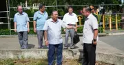Quân khu 7 khảo sát mộ liệt sĩ tại công viên Lê Thị Riêng