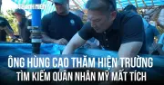Quyền Bộ trưởng Hải quân Mỹ thăm hiện trường tìm kiếm quân nhân mất tích tại Quảng Trị