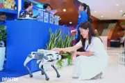 Robot chữa cháy, UAV 'made in Vietnam' gây chú ý tại Đại hội Đoàn