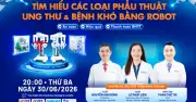 Robot Da Vinci Xi mở ra cơ hội điều trị ung thư tối ưu