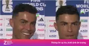 Ronaldo đáp trả hài hước khi phóng viên xin tăng lương sau trận thắng