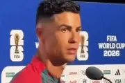 Ronaldo từ chối trả lời câu hỏi về Messi sau cú đúp tại World Cup 2026
