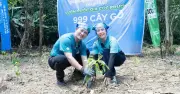 Siberian Wellness trồng gần 500 cây tại rừng Cúc Phương, phục hồi hệ sinh thái