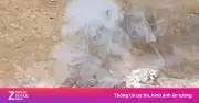 Sân bê tông tự bốc cháy tại hộ dân ở Sơn La, người dân hoang mang