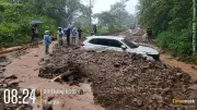Sạt lở nghiêm trọng tại Lai Châu, nhiều tuyến đường tắc nghẽn, may mắn không thiệt hại người