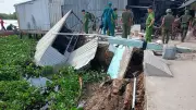 Sạt lở đất ở An Giang: 3 căn nhà bị nhấn chìm, thiệt hại hơn 1,7 tỷ đồng