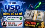 Tỷ giá USD hôm nay 13/6: Đô la Mỹ khởi ngân hàng ổn định, chợ đen tăng