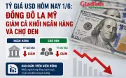 Tỷ giá USD hôm nay 1/6: Đồng đô la Mỹ giảm cả ở ngân hàng và chợ đen